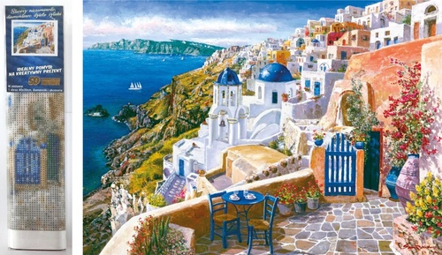 Diamantov� malov�n� Santorini