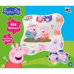 555 samolepiek Prasiatko Peppa