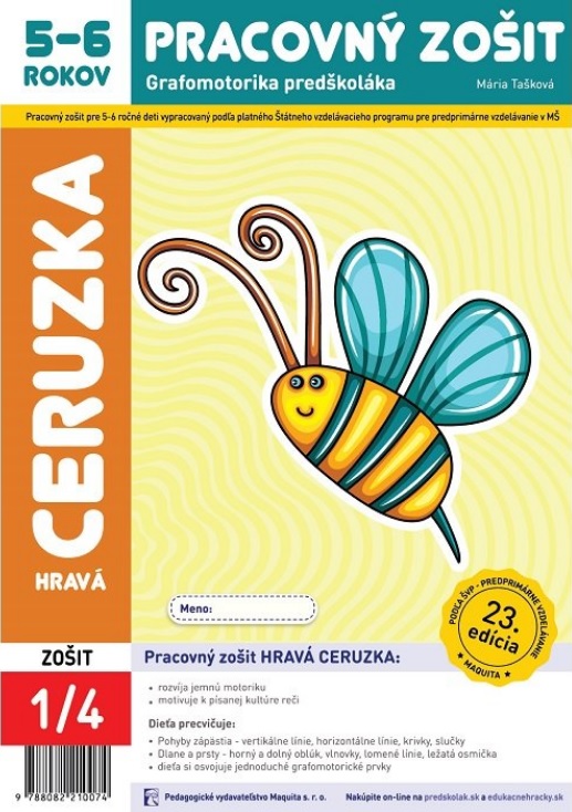 Hrav� ceruzka - Pracovn� zo�it 5-6 rokov