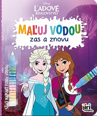 Maľuj vodou zas a znovu - Ľadové kráľovstvo