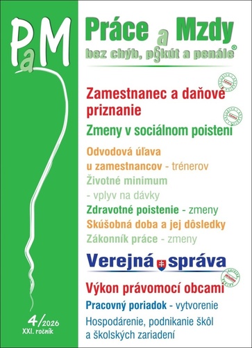 PAM 4/2026 � Da�ov� priznanie u zamestna