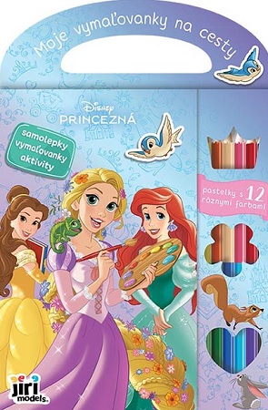 Moje maľovanky na cesty Princezné