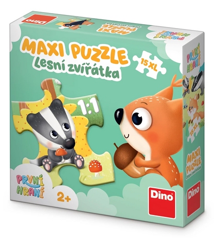 Puzzle 15 maxi Lesn� zv���tka