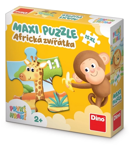 Puzzle 15 maxi Africk� zv���tka