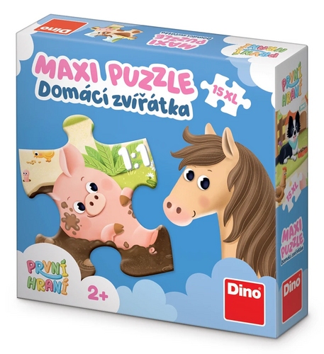 Puzzle 15 maxi Dom�c� zv���tka