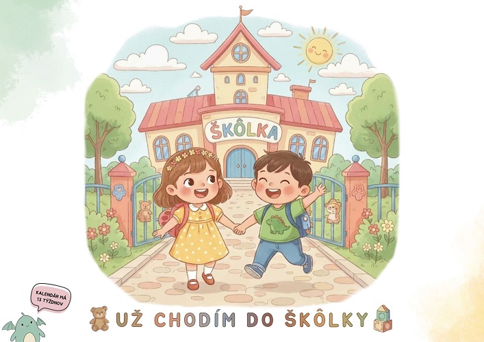U� chod�m do �k�lky (Kalend�r m� 13 t��d�ov)