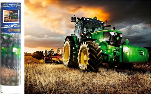 Diamantov� malov�n� Traktor na poli