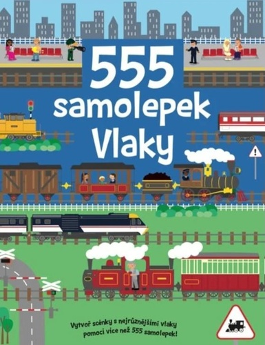 555 samolepek Vlaky SVOJTKA