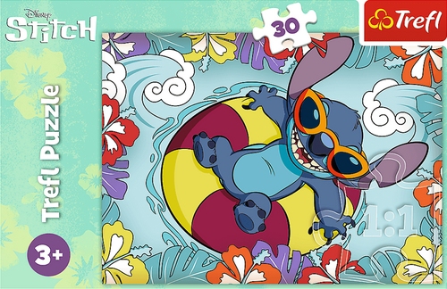 Puzzle Lilo&Stitch Na pr�zdnin�ch 30