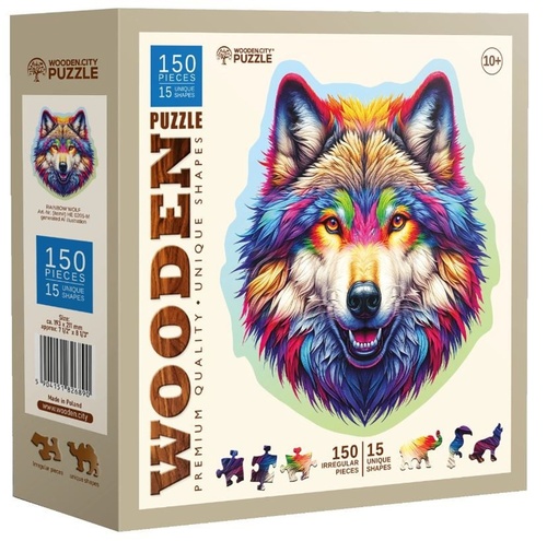 D�ev�n� puzzle Duhov� vlk MATYSKA