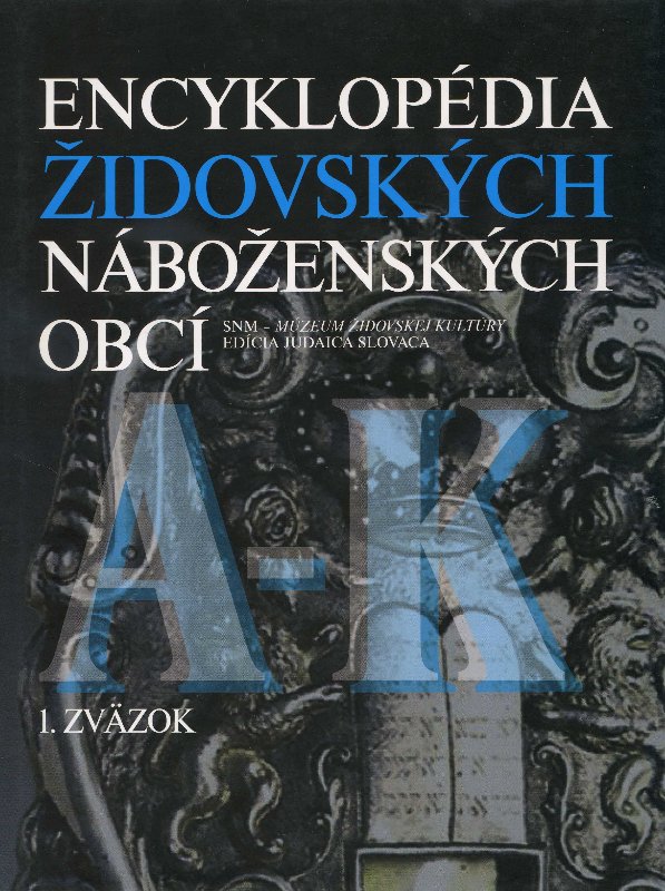 Encyklop�dia �idovsk�ch n�bo�ensk�ch obc� A-K