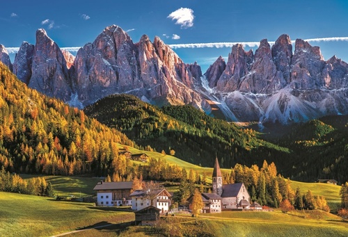 Puzzle �dol� Val di Funes, Dolomity 1500