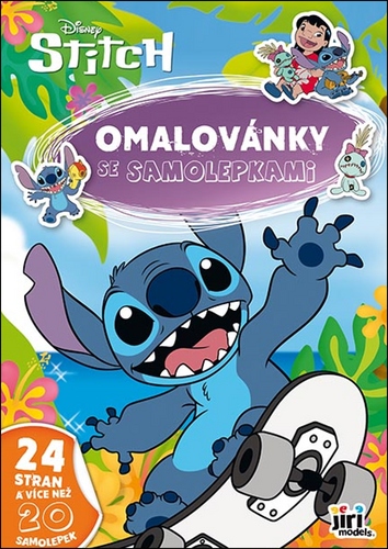 Omalov�nky se samolepkami Lilo & Sti JM