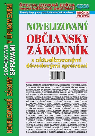 Novelizovan� Ob�iansky z�konn�k