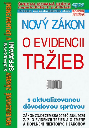 Nov� z�kon o evidencii tr�ieb s aktualizovanou d�vodovou