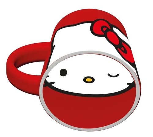 Hello Kitty hrnek s obli�ejem