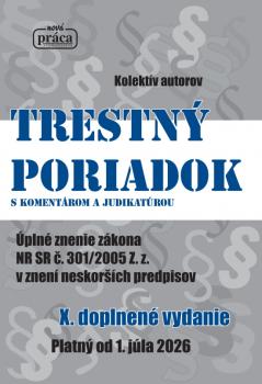 Trestn� poriadok 2026