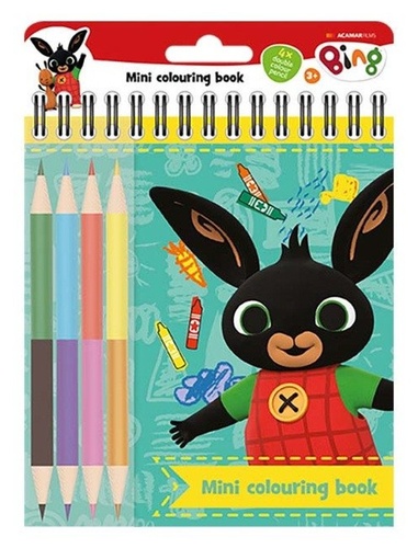 Mini omalov�nky s pastelkami Bing JM