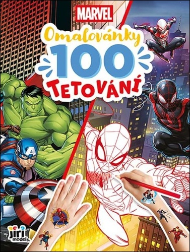 Omalov�nky a 100 tetov�n� Marvel JM
