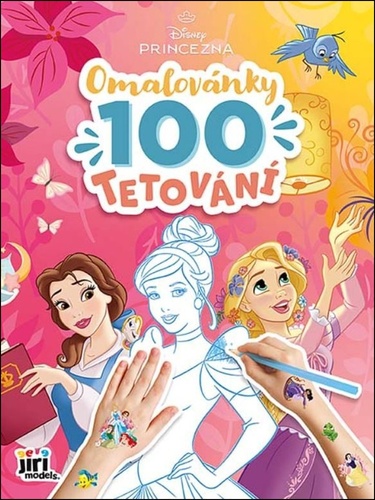 Omalov�nky a 100 tetov�n� Disney Prin JM