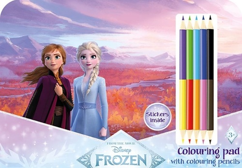 Kresl�c� set s pastelkami Ledov� kr�l JM