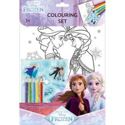Maľovankový set Ľadové kráľovstvo