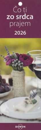 �o ti zo srdca prajem - Kalend�r 2026 (z�lo�kov�)