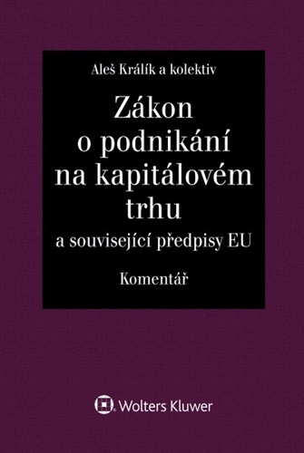 Z�kon o podnik�n� na kapit�lov�m trhu Ko