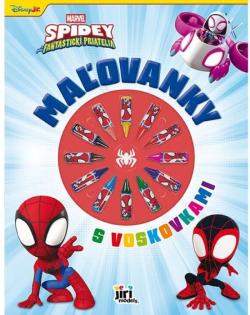 Ma�ovanky s voskovkami - Spidey