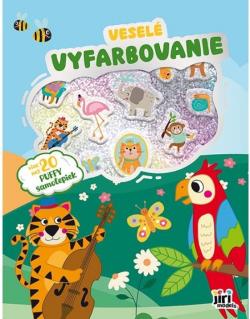 Vesel� vyfarbovanie so super samolepkami - Zvieratk�