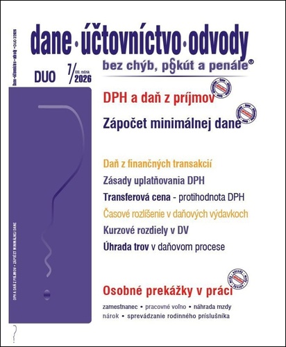 DUO 7/2026 DPH v z�kone o dani z pr�jmov