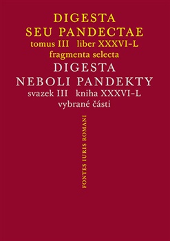 Digesta seu Pandectae III / Digesta neboli Pandekty III 