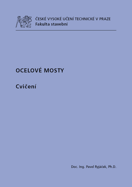 Ocelov� mosty. Cvi�en�