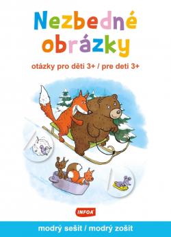 Nezbedn� obr�zky (ot�zky pro d�ti 3+ / ot�zky pre deti 3+) - modr� se�it / modr� zo�it