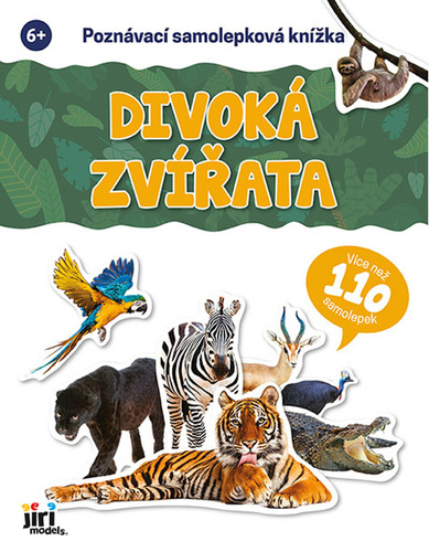 Pozn�vac� samolepkov� kn�ka Divok� zv��