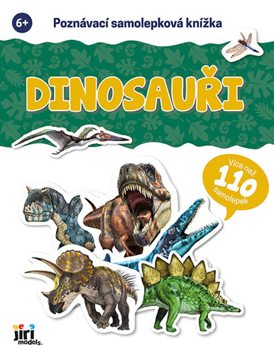 Pozn�vac� samolepkov� kn�ka Dinosau�i