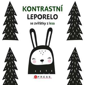 Kontrastn� leporelo se zv���tky z lesa