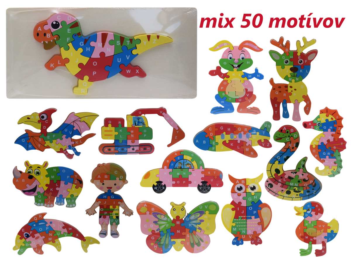 Dreven� puzzle I. -r�zne mot�vy