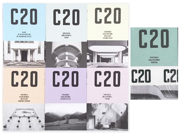C20 - Sprievodca architekt�rou Pie��an (set 7 kn�h)