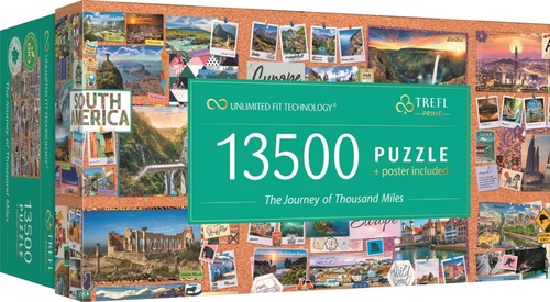 Puzzle UFT Cesta dlouh� tis�c mil 13500