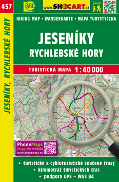 Jesen�ky, Rychlebsk� hory 1:40 000/457