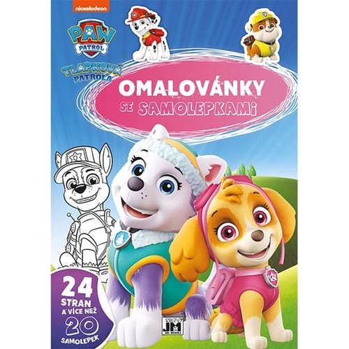 OM A4 se samolepkami Tlapkov� patrola