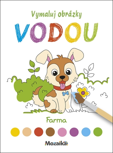 Vymaluj obr�zky vodou Farma