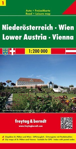 Automapa Doln� Rakousko, V�de� 1:200 000