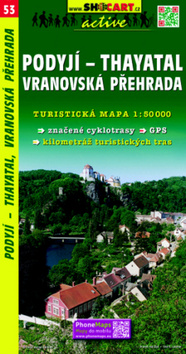 Podyj�-Thayatal, Vranovsk� p�. 1:50T