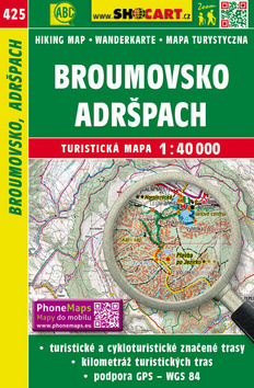 Broumovsko Adr�pach 1:40 000/425