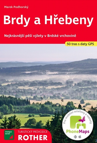 Brdy a H�ebeny 50 tras s daty GPS Rother
