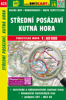 St�edn� Pos�zav� Kutn� Hora 1:40 000