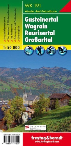 191 Gasteinertal, Wagrain 1:50 000