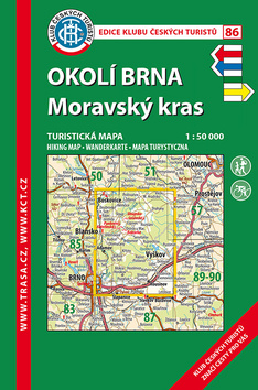 K�T 86 Okol� Brna Moravsk� kras 8v